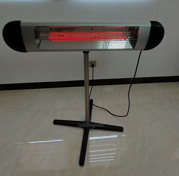 Installing wall mount patio heater