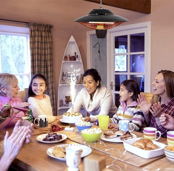 Energy efficient space heater