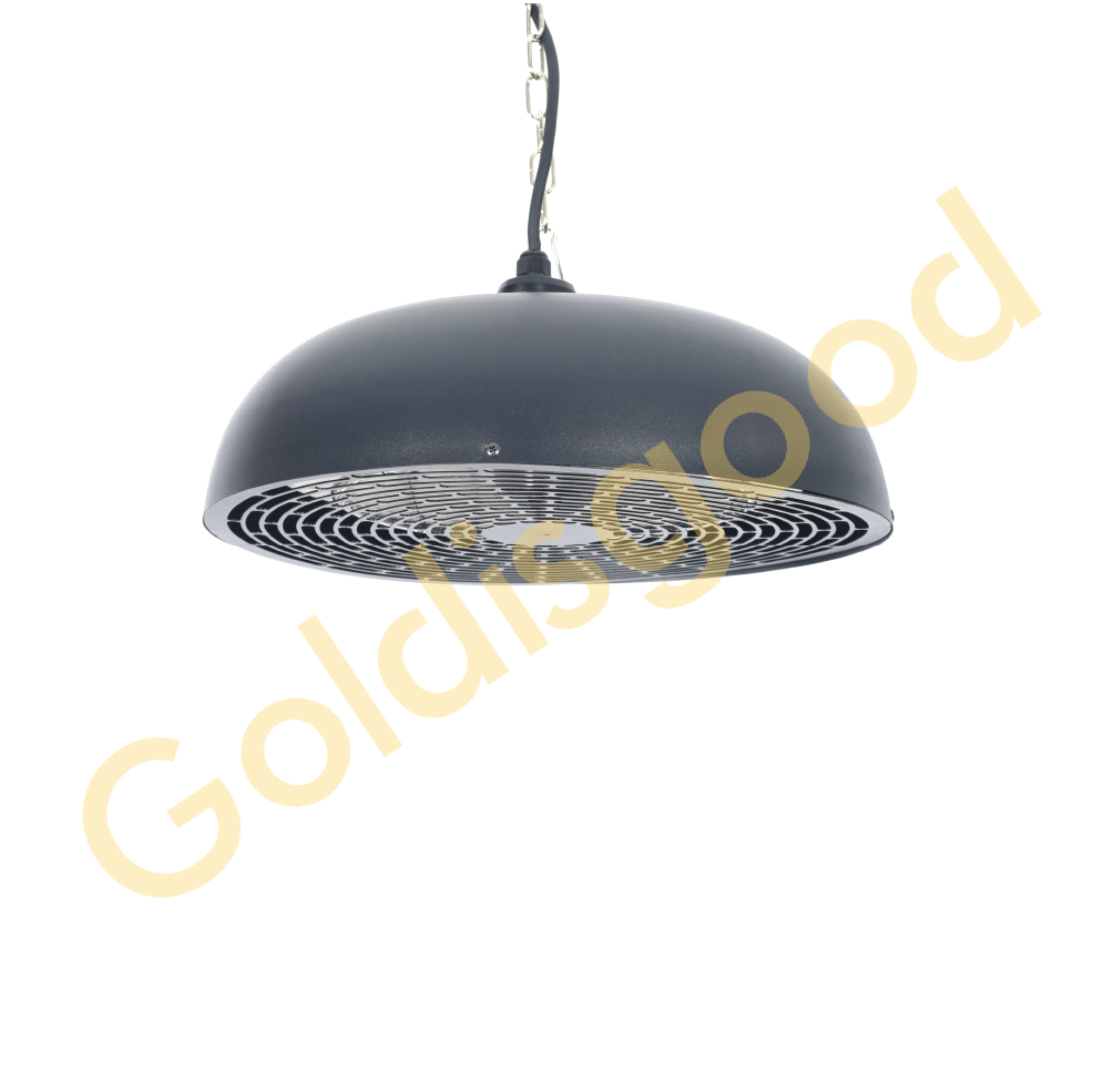 High ceiling factory radiator